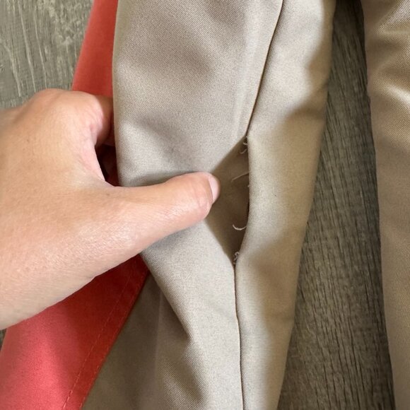 O'Neill Utility Snow Jacket Coral Beige Hooded Ski Snowboard Coat Size Medium - Picture 16 of 16